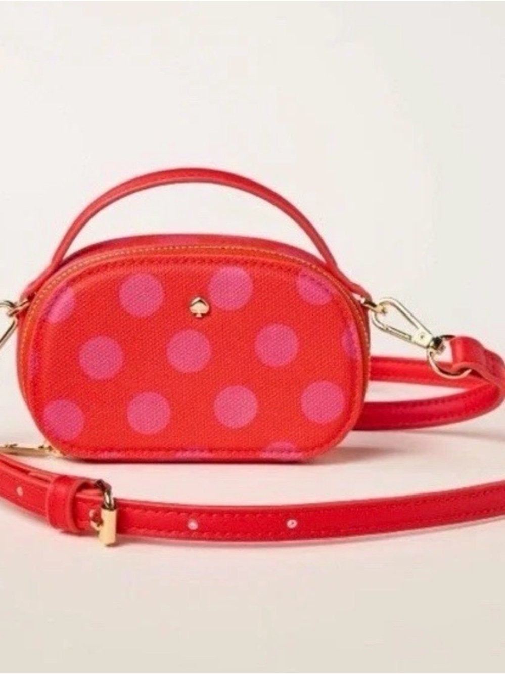 Kate Spade & Target Polka Dot mini Crossbody - Picture 2 of 6